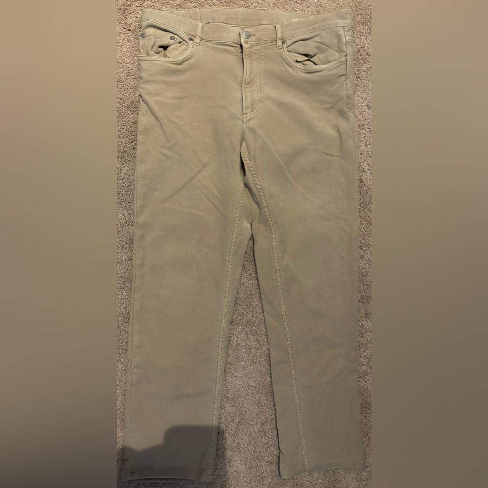 Faherty Men's size 34 Pants in Tan
